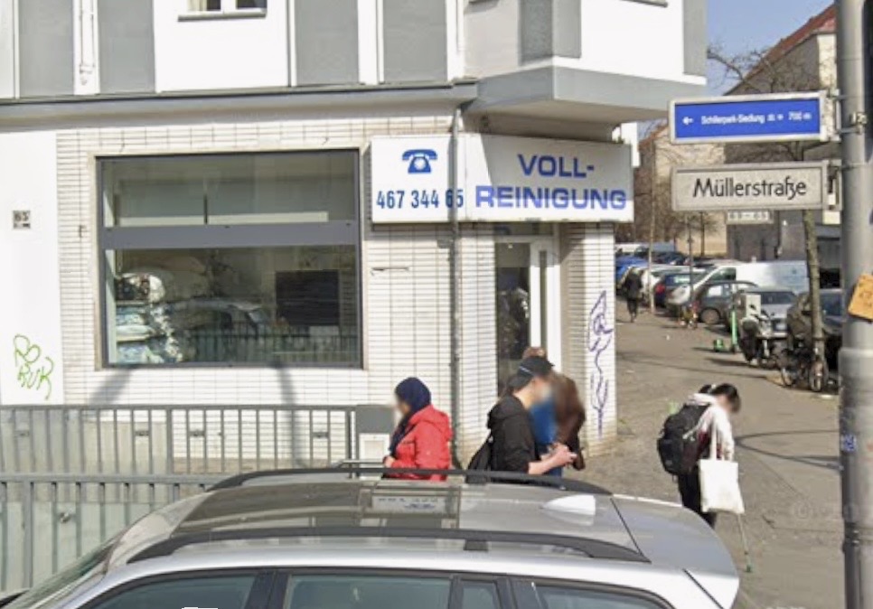 NOKU Reinigung Ladenfront