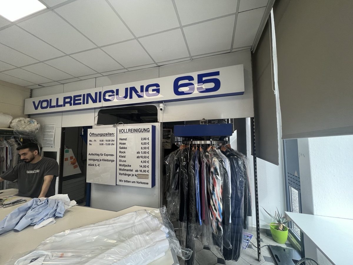NOKU Reinigung Theke