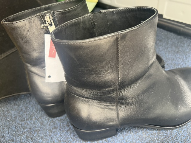 Schuhe gereinigt